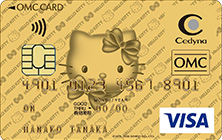 OMC GOLDカード ハローキティのイメージ