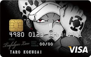 ONE PIECE VISA CARD（トラファルガー・ロー）のイメージ