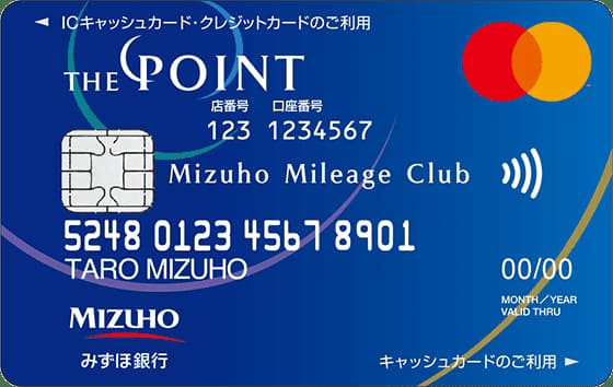 みずほマイレージクラブカード THE POINTのイメージ