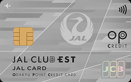 JALカード OPクレジット 「JAL CLUB EST（エスト）」のイメージ
