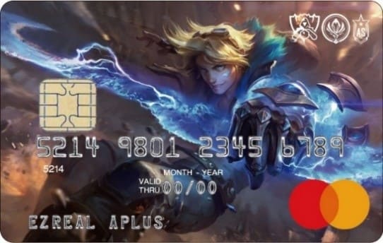 リーグ・オブ・レジェンド eスポーツ Mastercard（エズリアルデザイン）のイメージ