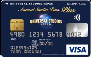 年間スタジオ・パス・プラス VISAカードのイメージ