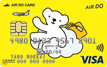 AIRDO VISA クラシックカード（ベア・ドゥデザイン）のイメージ