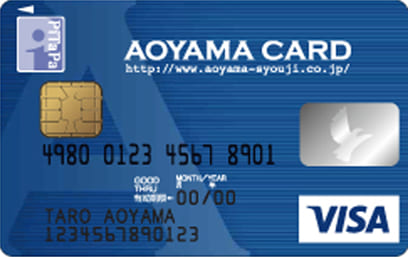 AOYAMA PiTaPaカードのイメージ