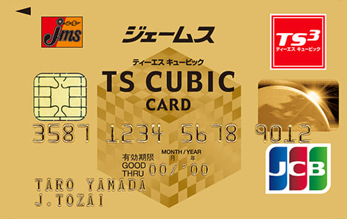 ジェームス TS CUBIC CARD ゴールドのイメージ