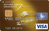AOYAMA GAKUIN CARD(ゴールドカード)のイメージ