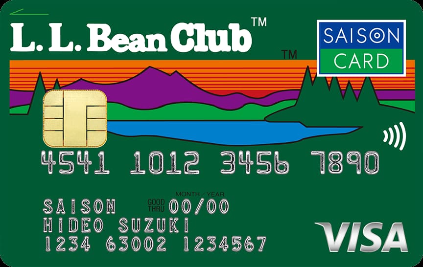 L.L.Bean Clubカードセゾンのイメージ