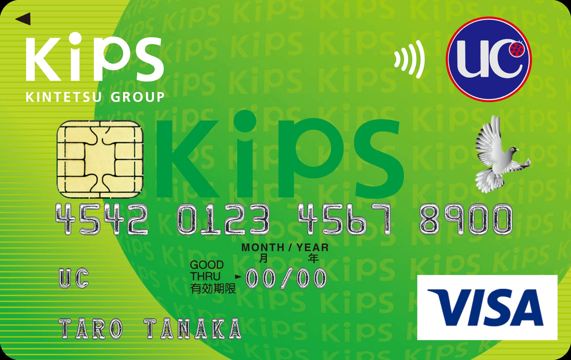 KIPS UCカードのイメージ