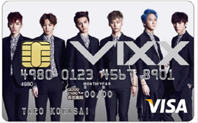 VIXX VISAカードのイメージ