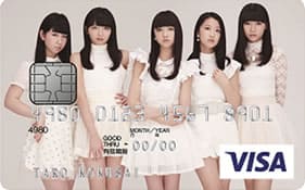 東京女子流 VISAカードのイメージ
