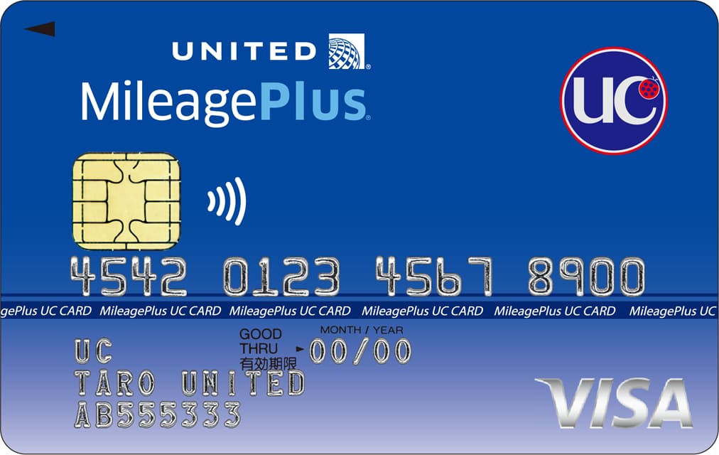 MileagePlus UCカードのイメージ