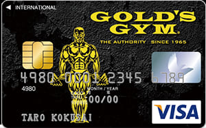 GOLD'S GYM VISAカードのイメージ