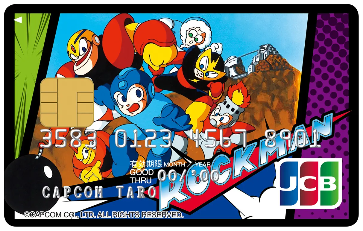 カプコン オリコカード～ロックマン～のイメージ