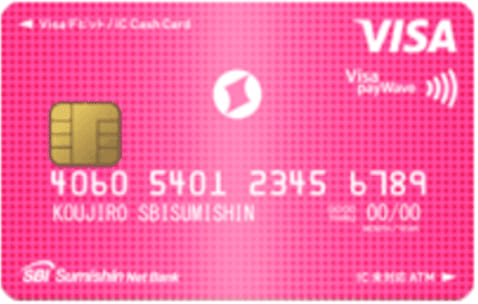 ミライノデビット(Visa)のイメージ