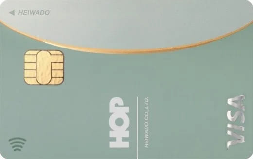 HOP-VISAカードのイメージ