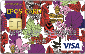 エポスデザインカード（Falling leaves）のイメージ
