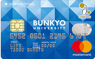 BUNKYO カード（一般/保護者カード）のイメージ
