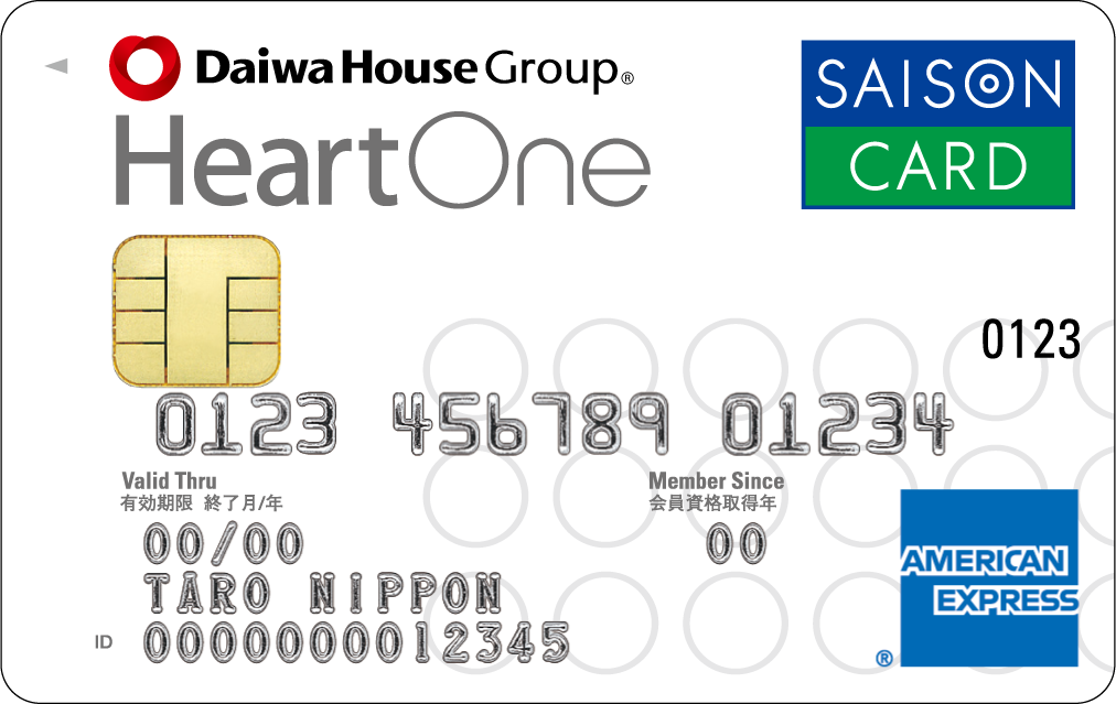 HeartOneアメリカン・エキスプレス・カードのイメージ