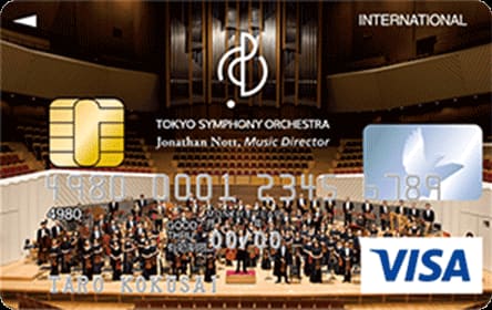 TOKYO SYMPHONY VISAカードのイメージ