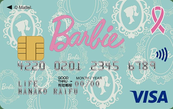 Barbie カード（ピンクリボン）のイメージ