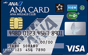 ANA VISA Suicaカードのイメージ