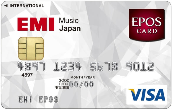 EMIミュージックエポスカードのイメージ