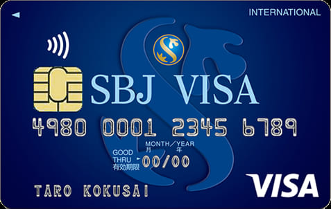 SBJ VISAクラシックカードのイメージ