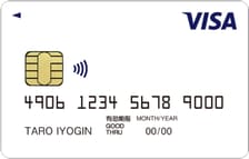 伊予銀行Visaデビットのイメージ