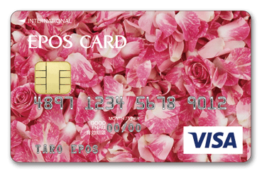 エポスデザインカード（PETAL pink）のイメージ