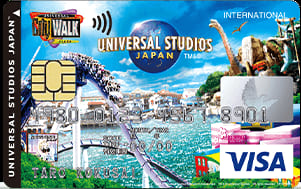 ユニバーサル・スタジオ・ジャパン VISAカードのイメージ