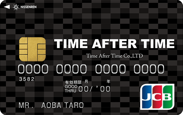 TIME AFTER TIMEカードのイメージ