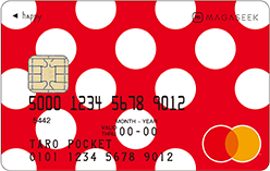 マガシークカード（ドット）のイメージ