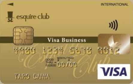 esquire club VISA for Ownersゴールドのイメージ