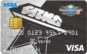 ファンタシースターオンライン2（PSO2） VISAカードのイメージ