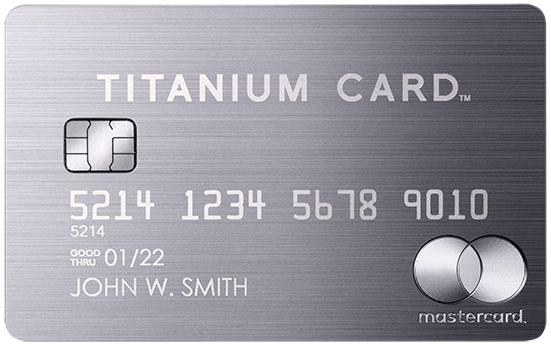 Mastercard Titanium Cardのイメージ