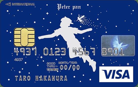 しんくみピーターパンカード（VISA）のイメージ