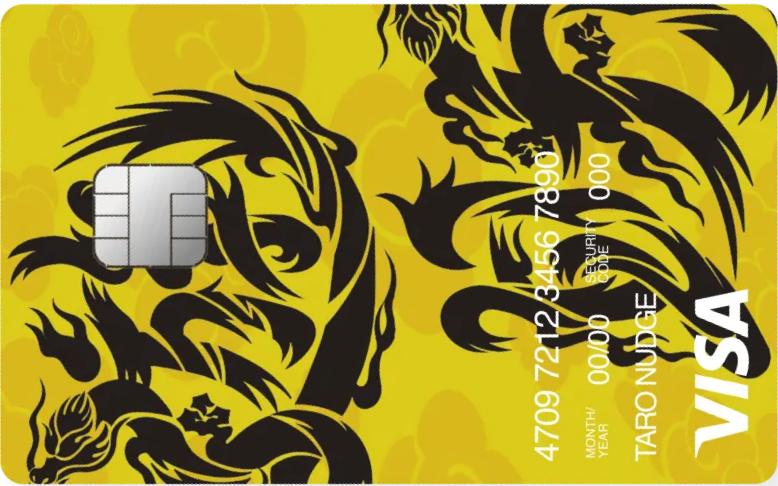 遊助公式Visaカードのイメージ