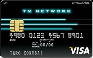 TM NETWORK VISAカードのイメージ